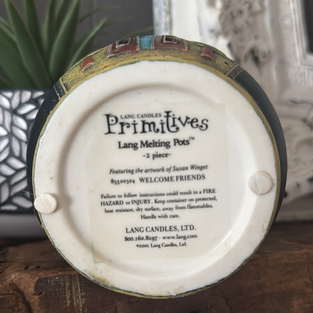 Lang Primitives | 2001 Vintage Y2K ceramic wax warmer - Picture 3 of 5